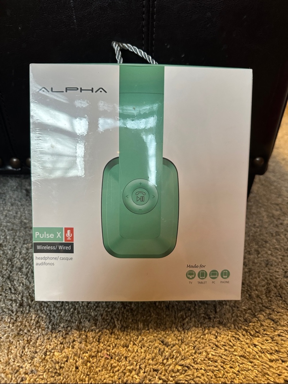 Pulse X Wireless/Wired Headphones - Mint Green